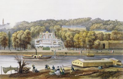 Palais et parc de Saint-Cloud - Isodore Laurent Deroy